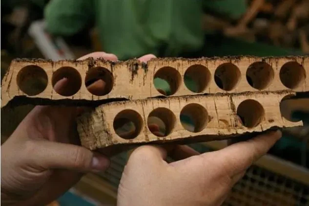 Wine corks making process